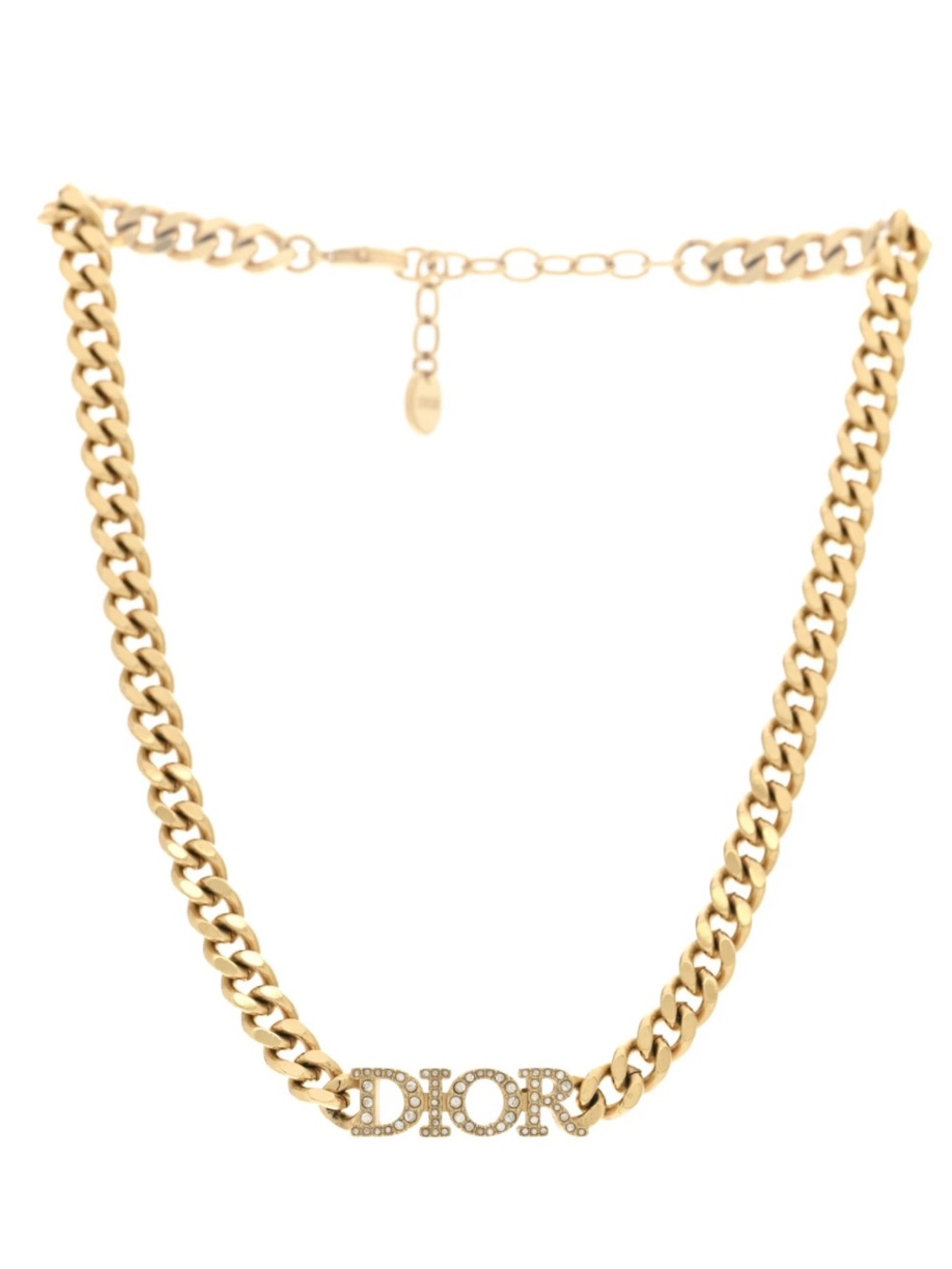 Gold Dior revolution choker necklace - Picture 2 of 4